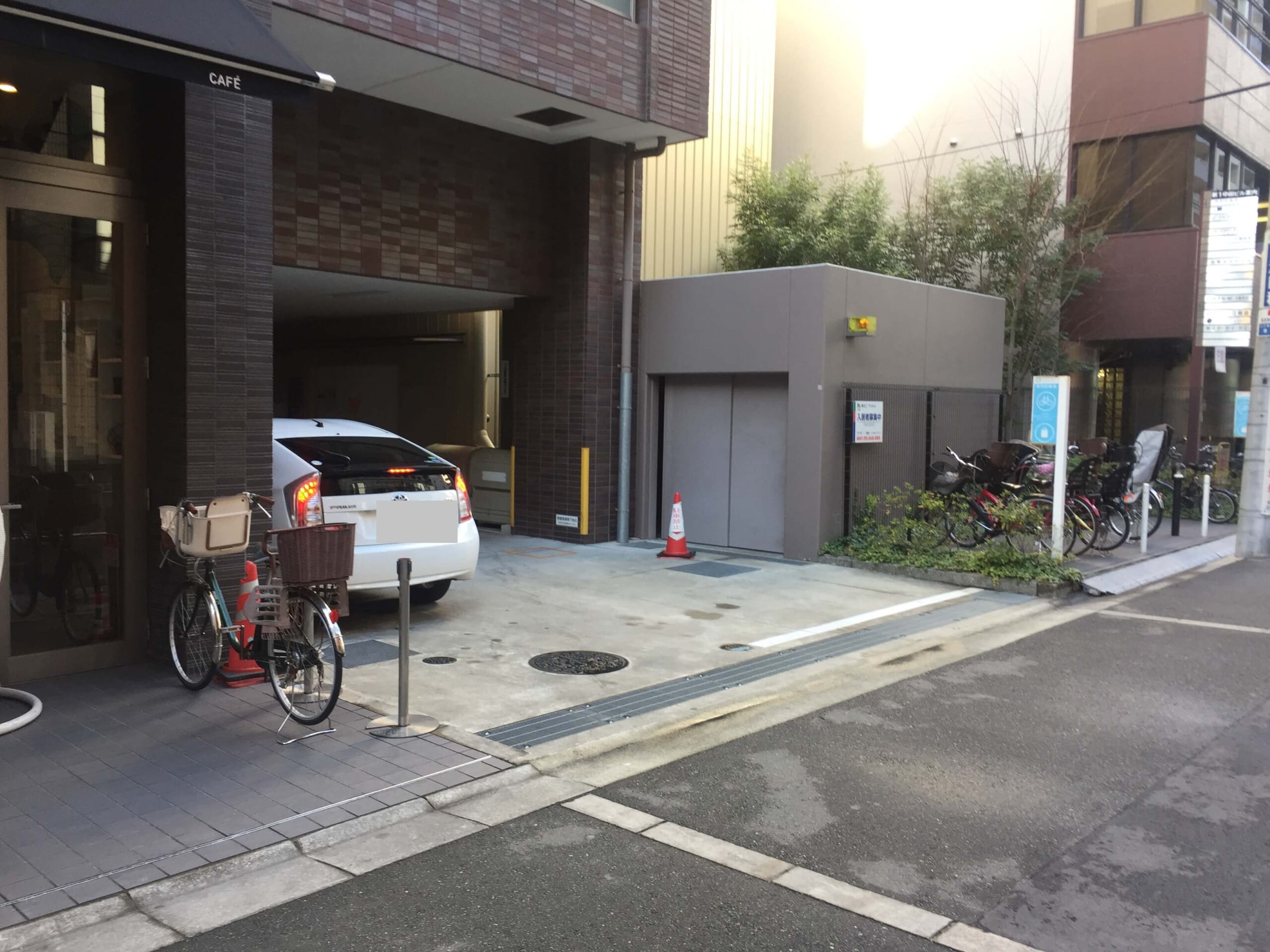 江坂 自転車 置き むs量